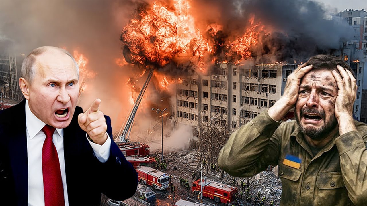 Youtube Thumnail image of : ZELENSKY SEMAKIN KETAKUTAN DAN UKRAINA DIAMBANG KEHANCURAN! Rudal Rusia Semakin Bombardir Ukraina