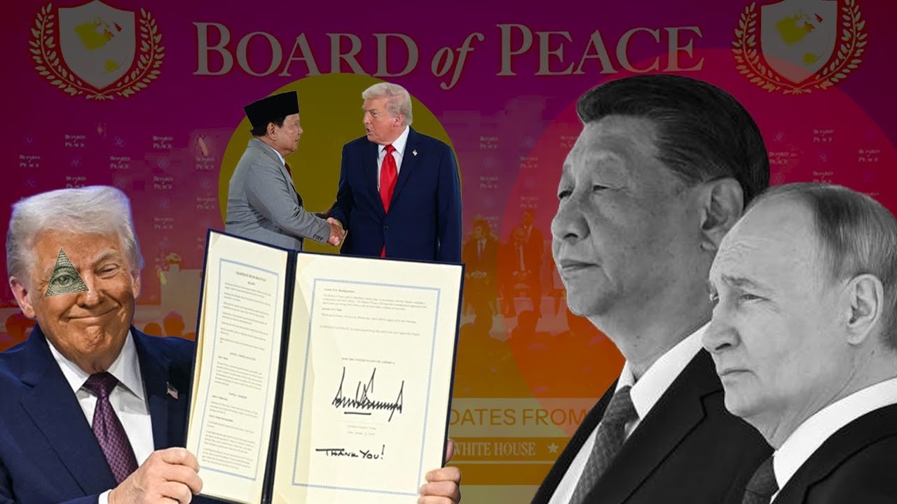 Youtube Thumnail image of : BENARKAH LANGKAH PRABOWO GABUNG DEWAN PERDAMAIAN BENTUKAN TRUMP? Inilah Fakta Mengejutkan