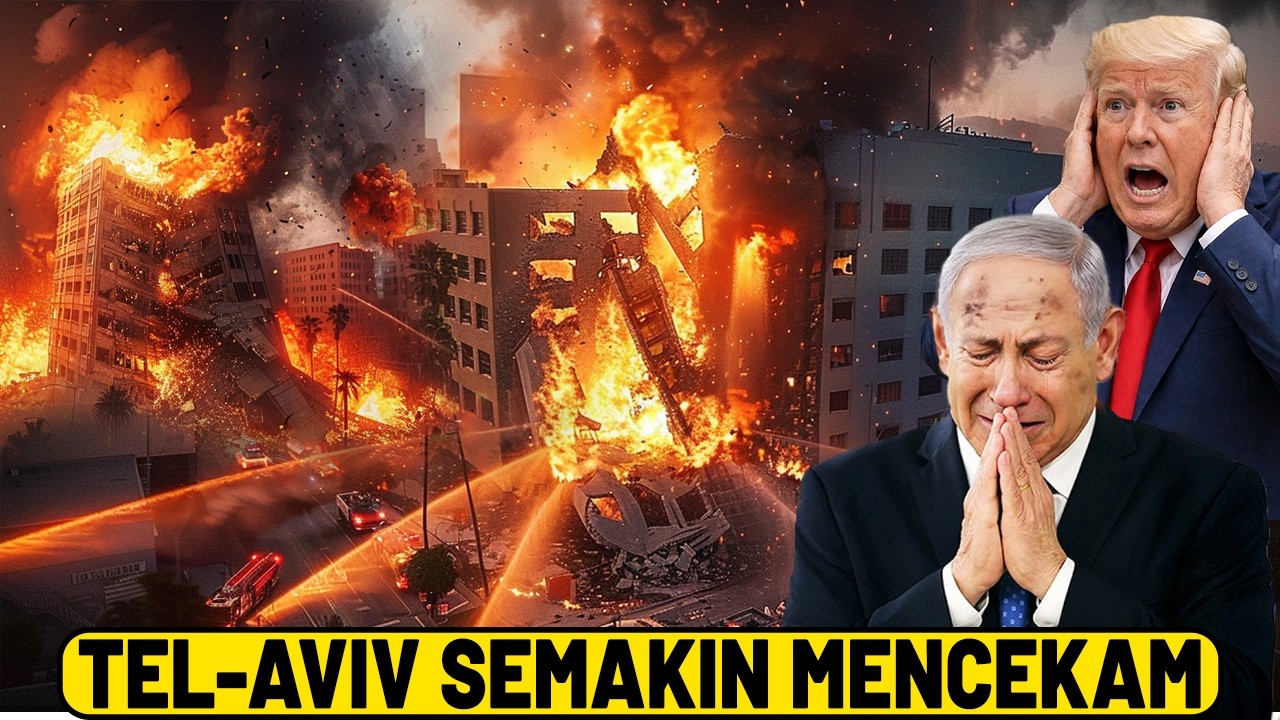 Youtube Thumnail image of : TEL-AVIV SEMAKIN MEMBARA, WASHINGTON TERPOJOK!? Sekutu Tolak Rencana Militer di Selat Hormuz